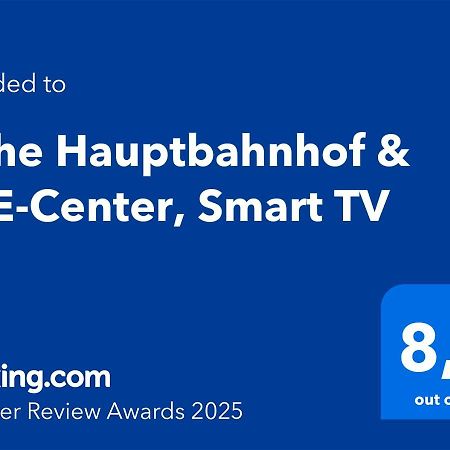 カールスルーエNaehe Hauptbahnhof & Ece-Center, Smart Tvアパートメント エクステリア 写真