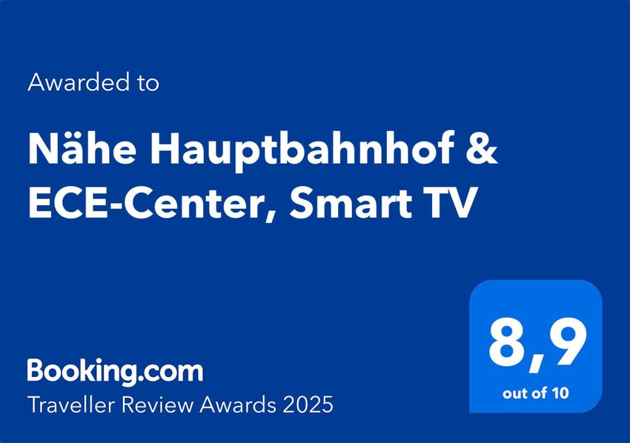 カールスルーエNaehe Hauptbahnhof & Ece-Center, Smart Tvアパートメント エクステリア 写真